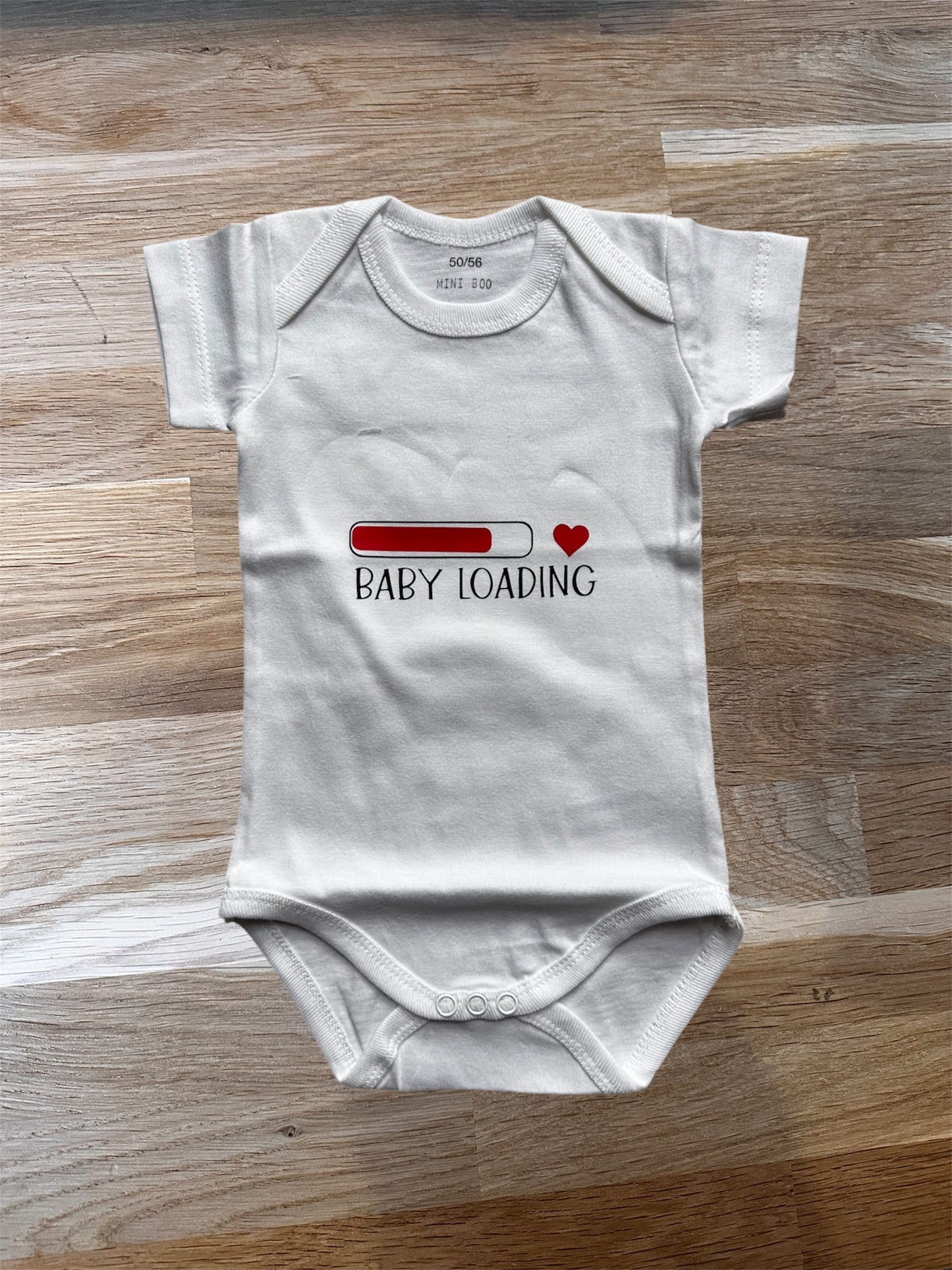 Romper tekening - baby loading