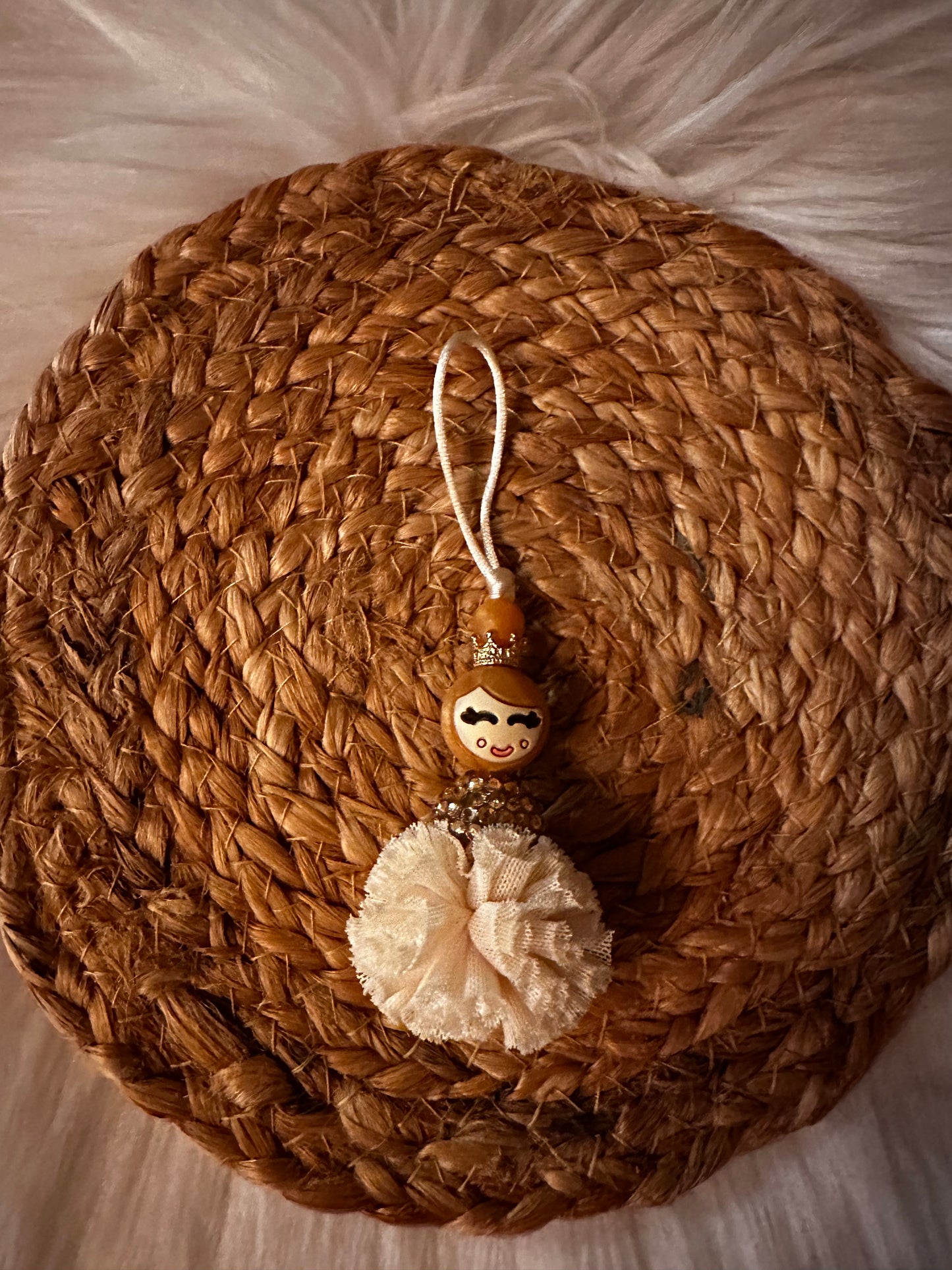 Kerstboomhanger gouden vrouw