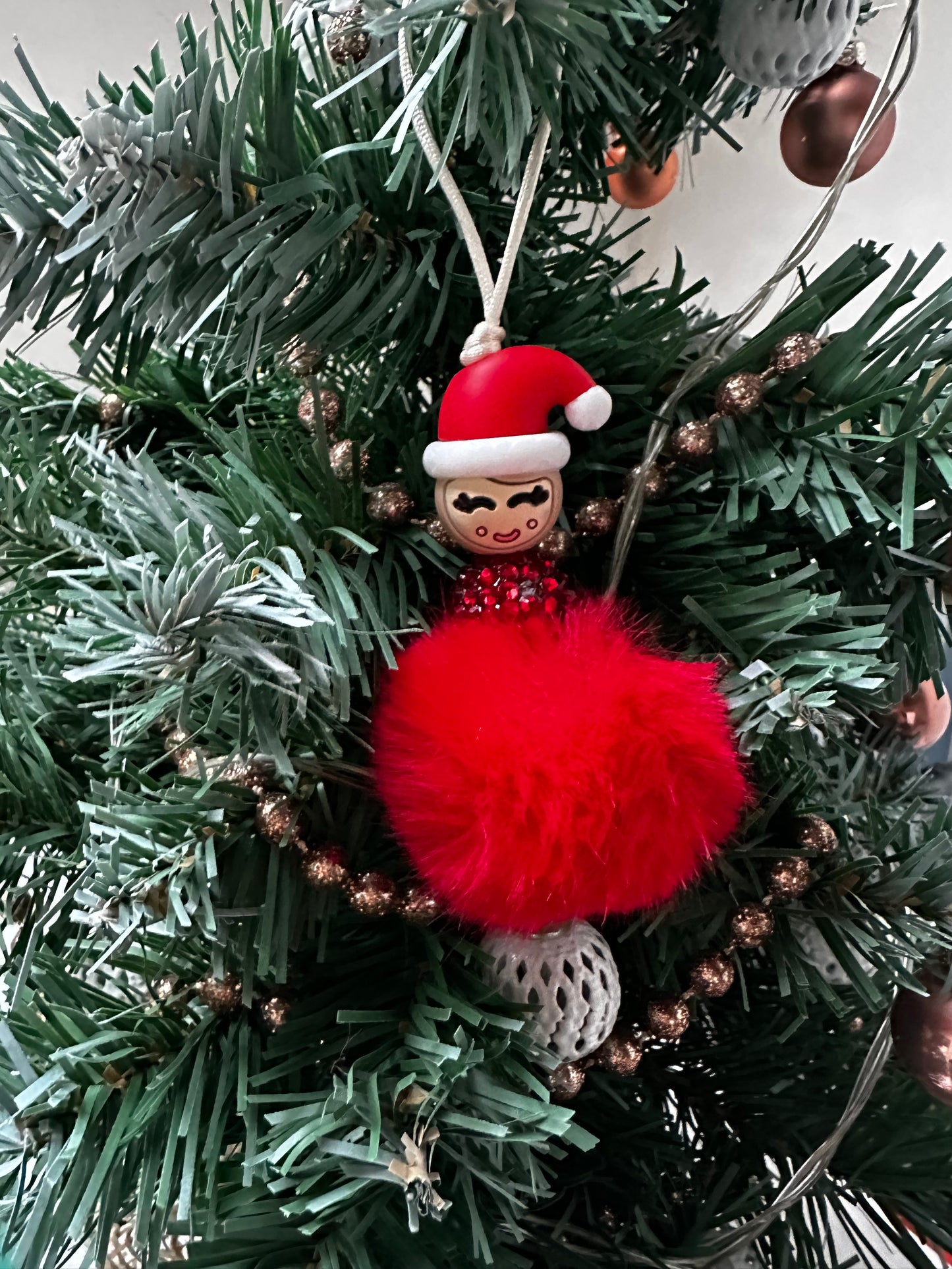 Kerstboomhanger kerstvrouw