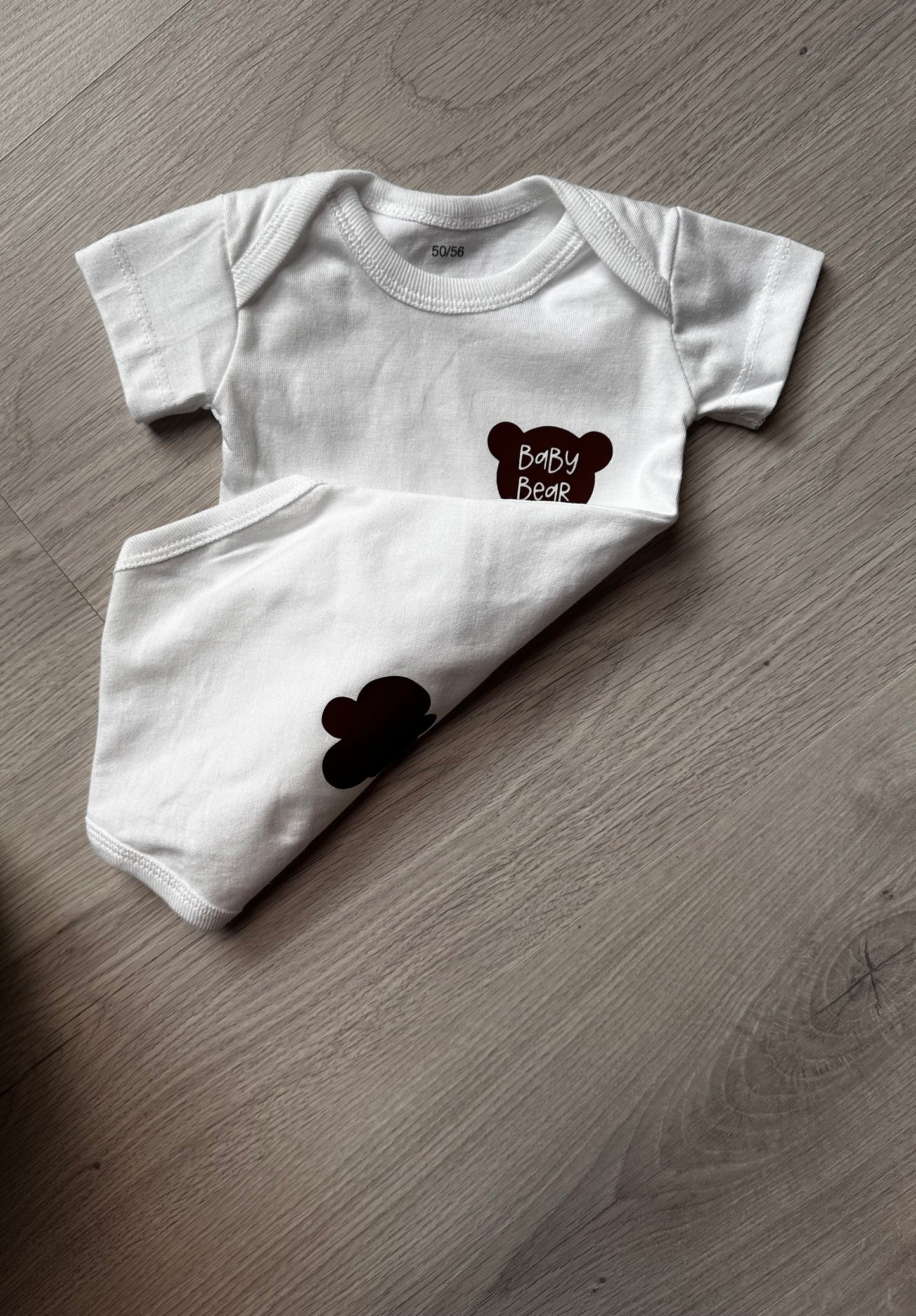 Romper tekening dubbel klein - baby bear