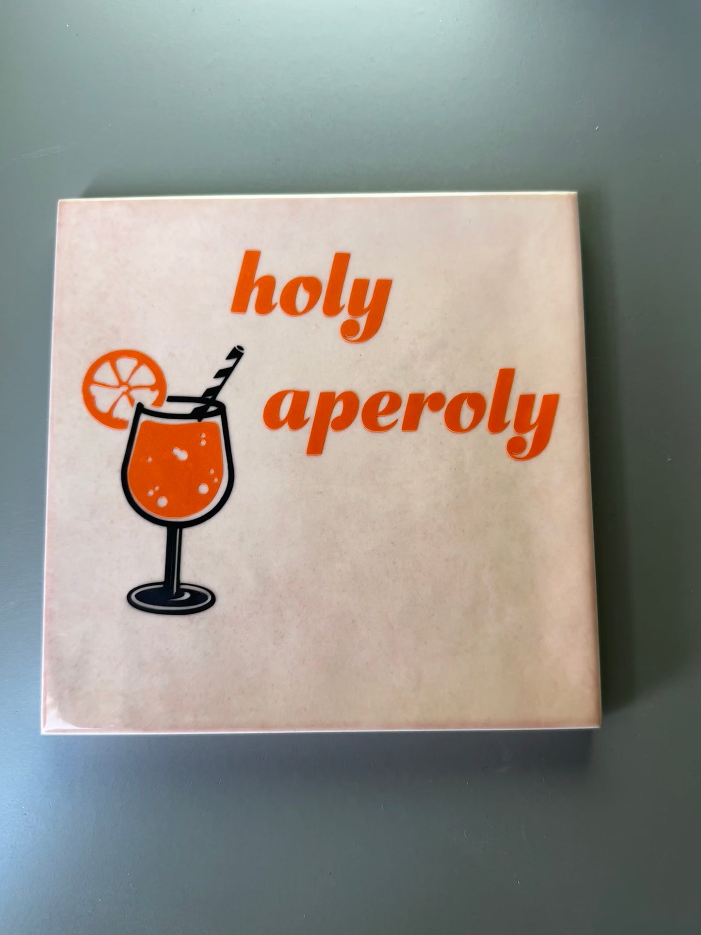 Gekleurde tegel APEROLY