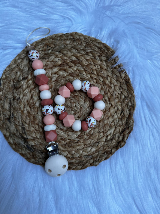 Set terrazzo peach