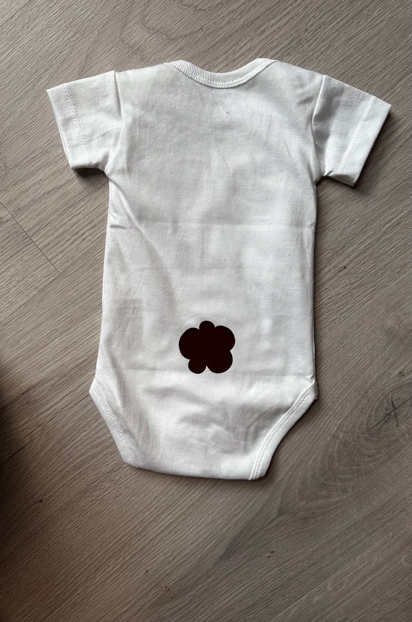 Romper tekening dubbel klein - baby bear