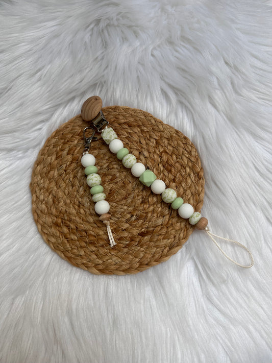 Newborn set green leaf