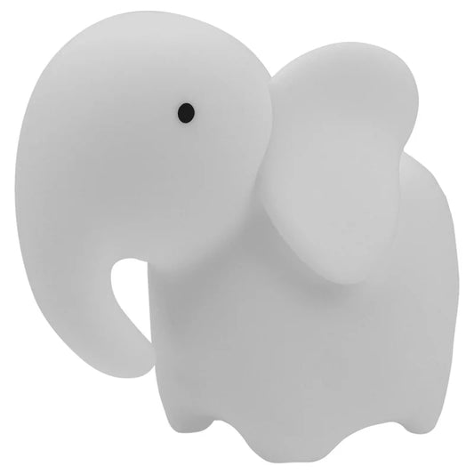 Nachtlamp - olifant wit