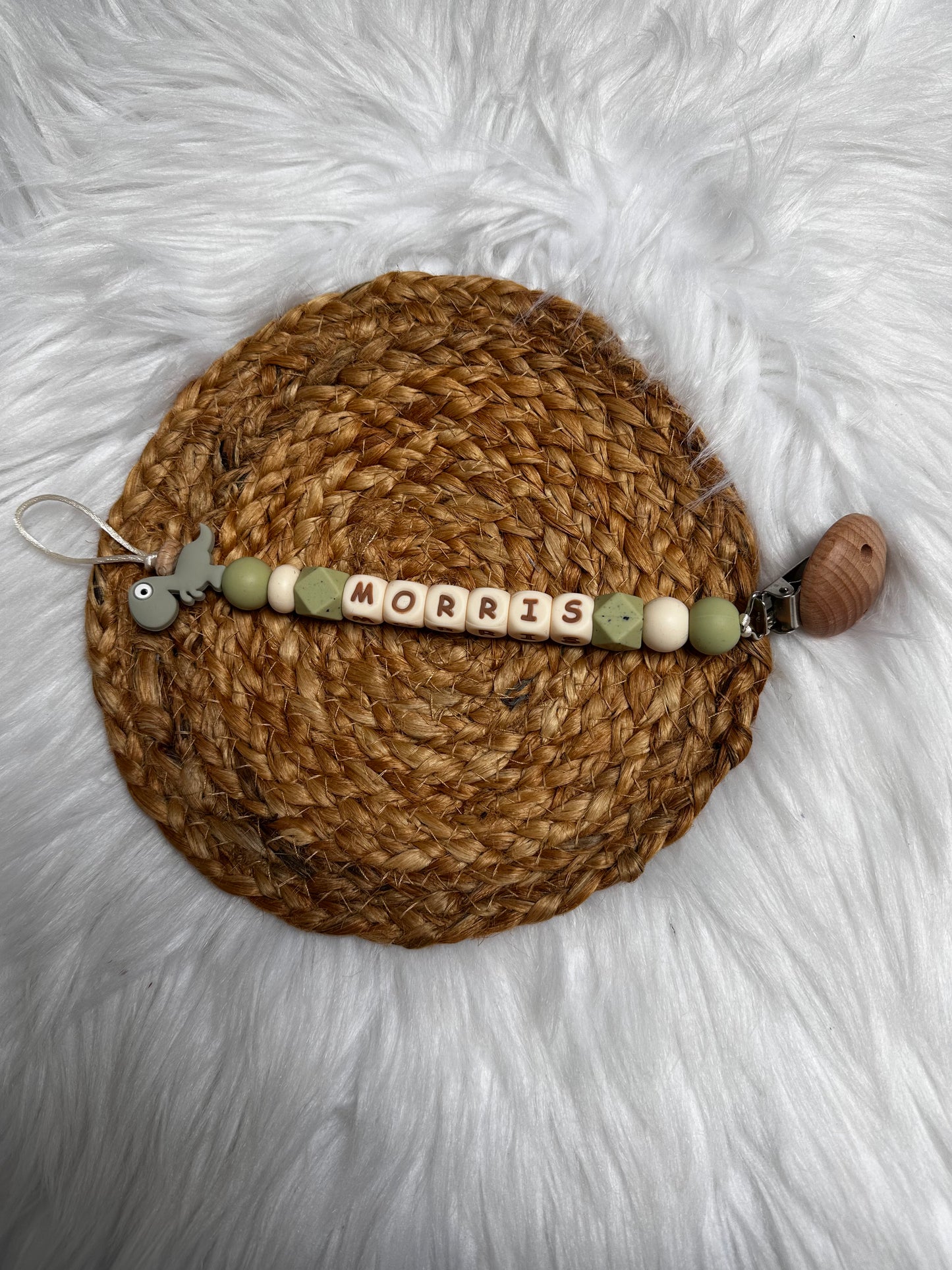 Fopspeenkoord dino beige