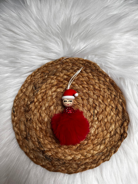 Kerstboomhanger kerstvrouw