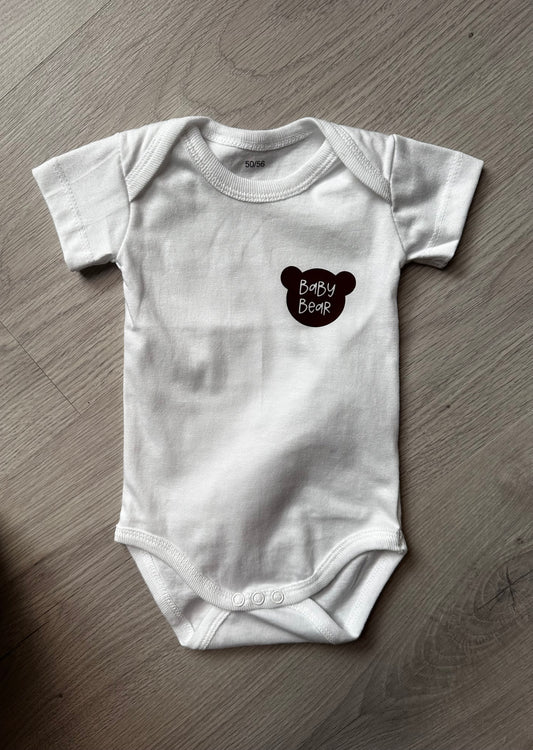 Romper tekening dubbel klein - baby bear