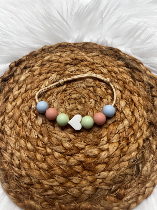 Verstelbare armband heart