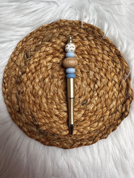 Pen/potlood meester blue