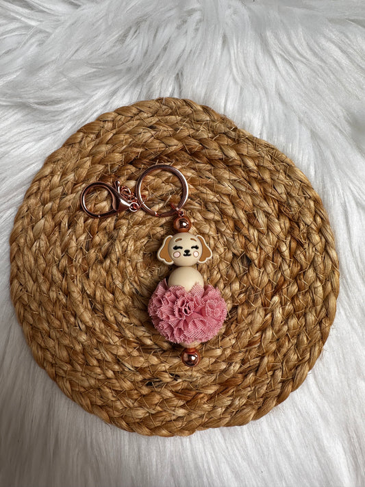 Hondje van geluk - pink pup