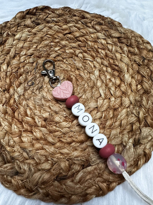 Valentijn sleutelhanger met naam